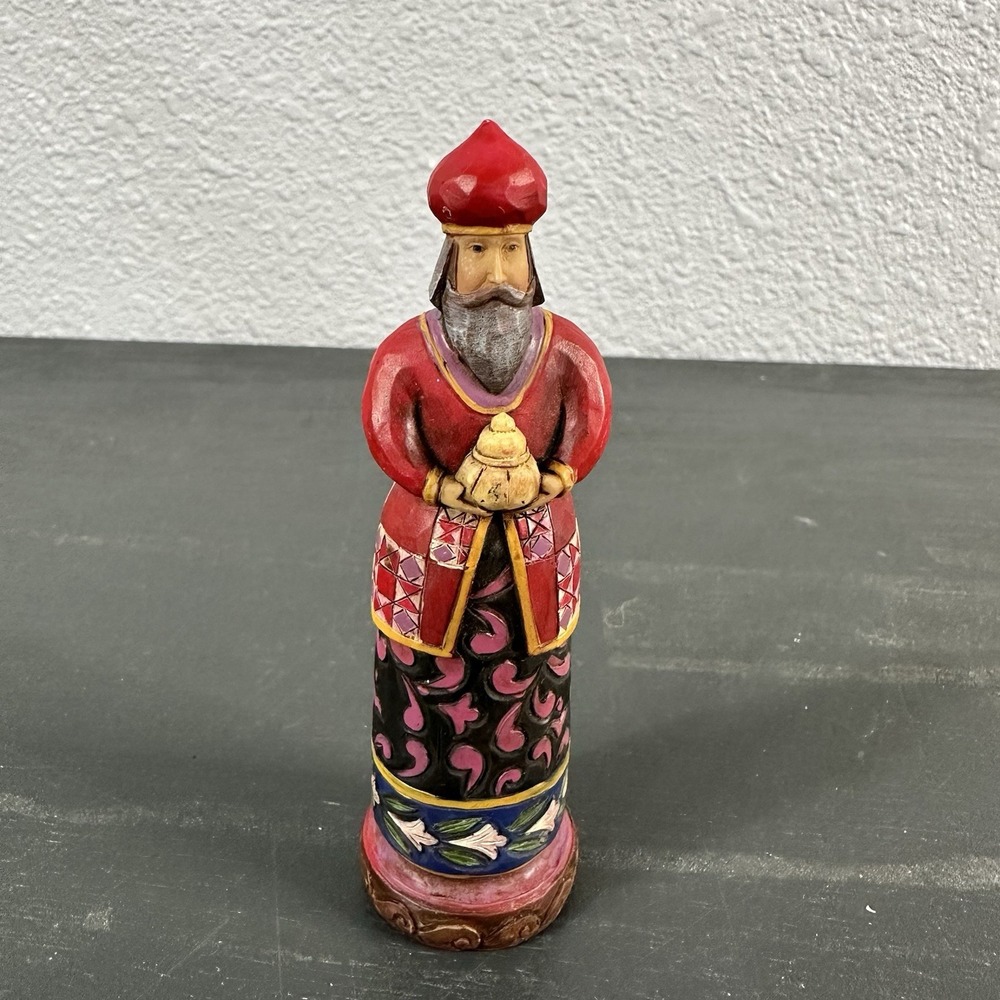 Jim Shore MINI Nativity‎ 2010 Bethlehems Miracle Wiseman Replacement 4019255  4"